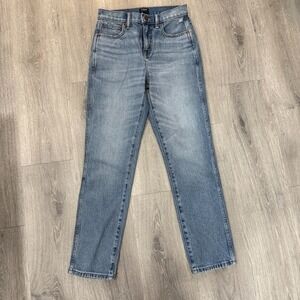 J.Crew Jeans Women 24 Blue Classic Vintage Straight Leg Denim Light Wash